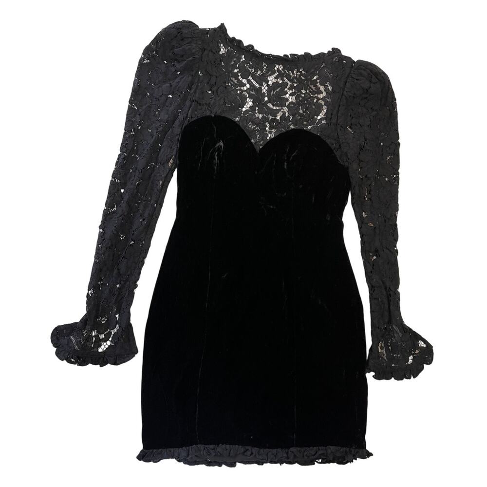 Fame and Partners Ramona Mini Dress Cocktail Event Special Occasion Women Size 4